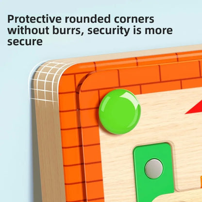 Lumykids™ Wooden Magnetic Maze