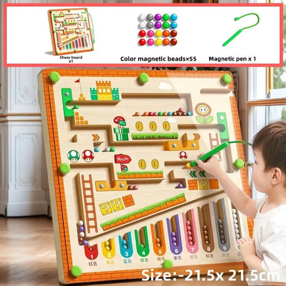 Lumykids™ Wooden Magnetic Maze