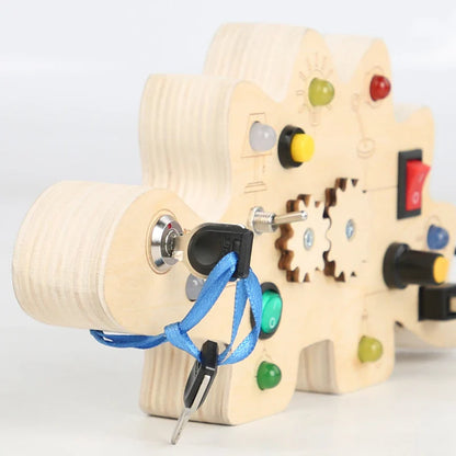 Lumykids™ Montessori Busy Board