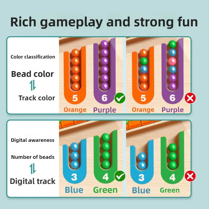 Lumykids™ Wooden Magnetic Maze