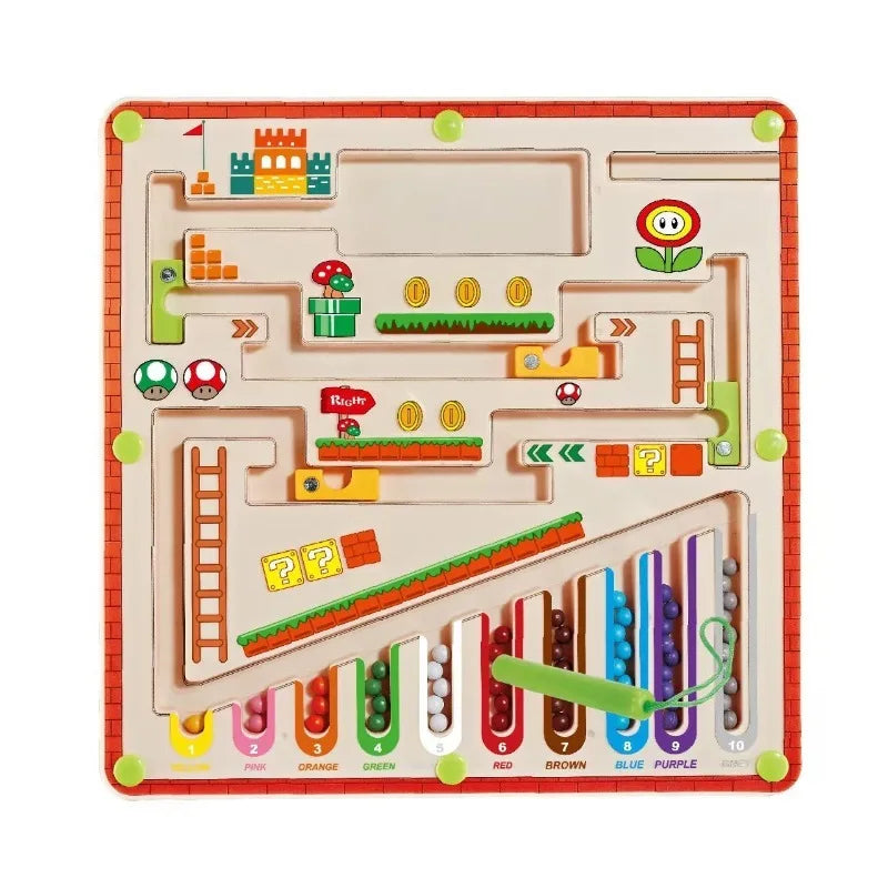 Lumykids™ Wooden Magnetic Maze