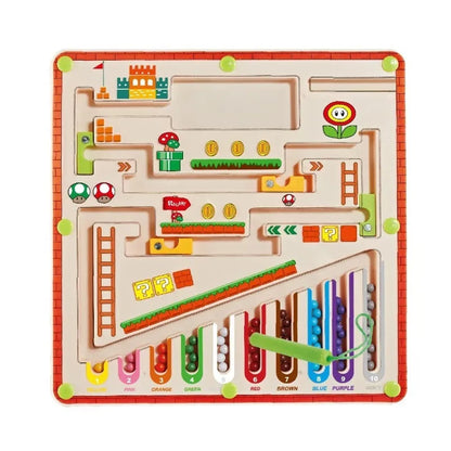 Lumykids™ Wooden Magnetic Maze